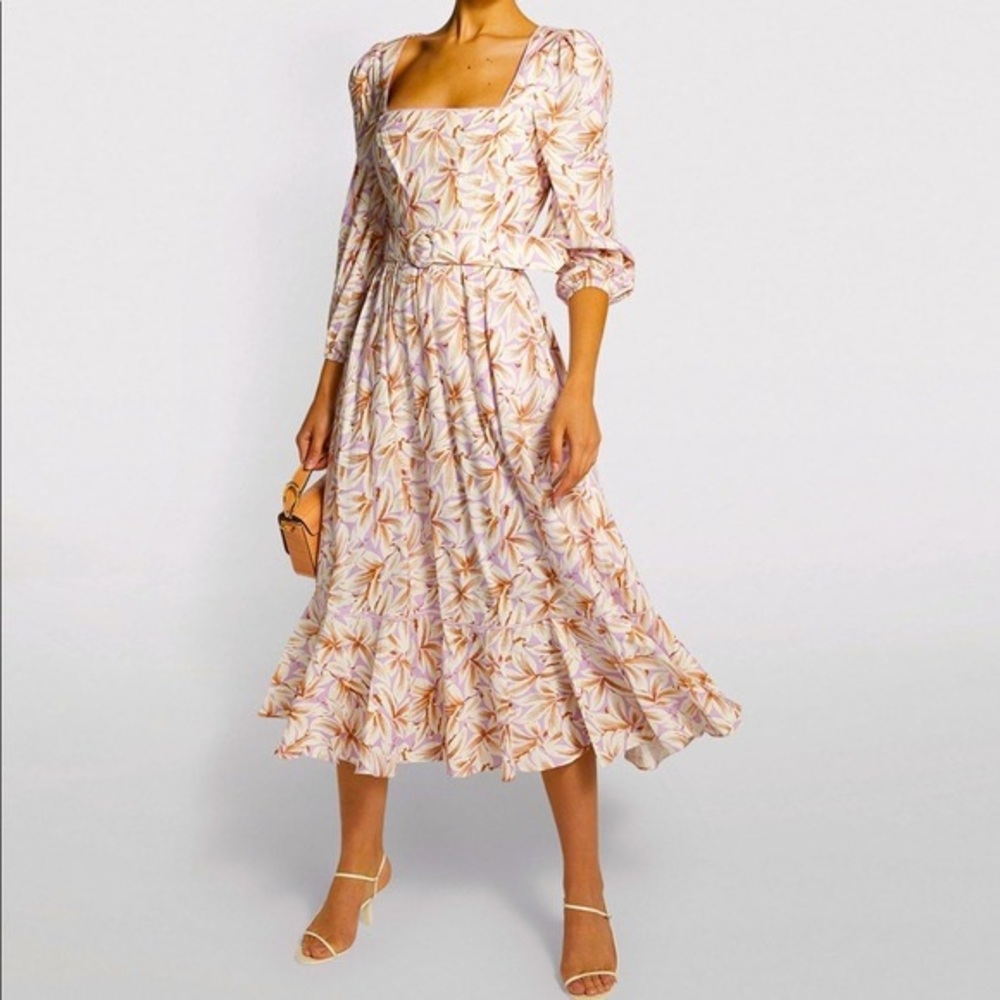 Jonathan Simkhai Ella Bridgerton Style floral dress